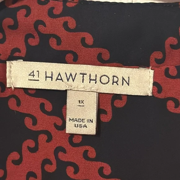 41 Hawthorn 1X sleeveless blouse - Picture 2 of 4